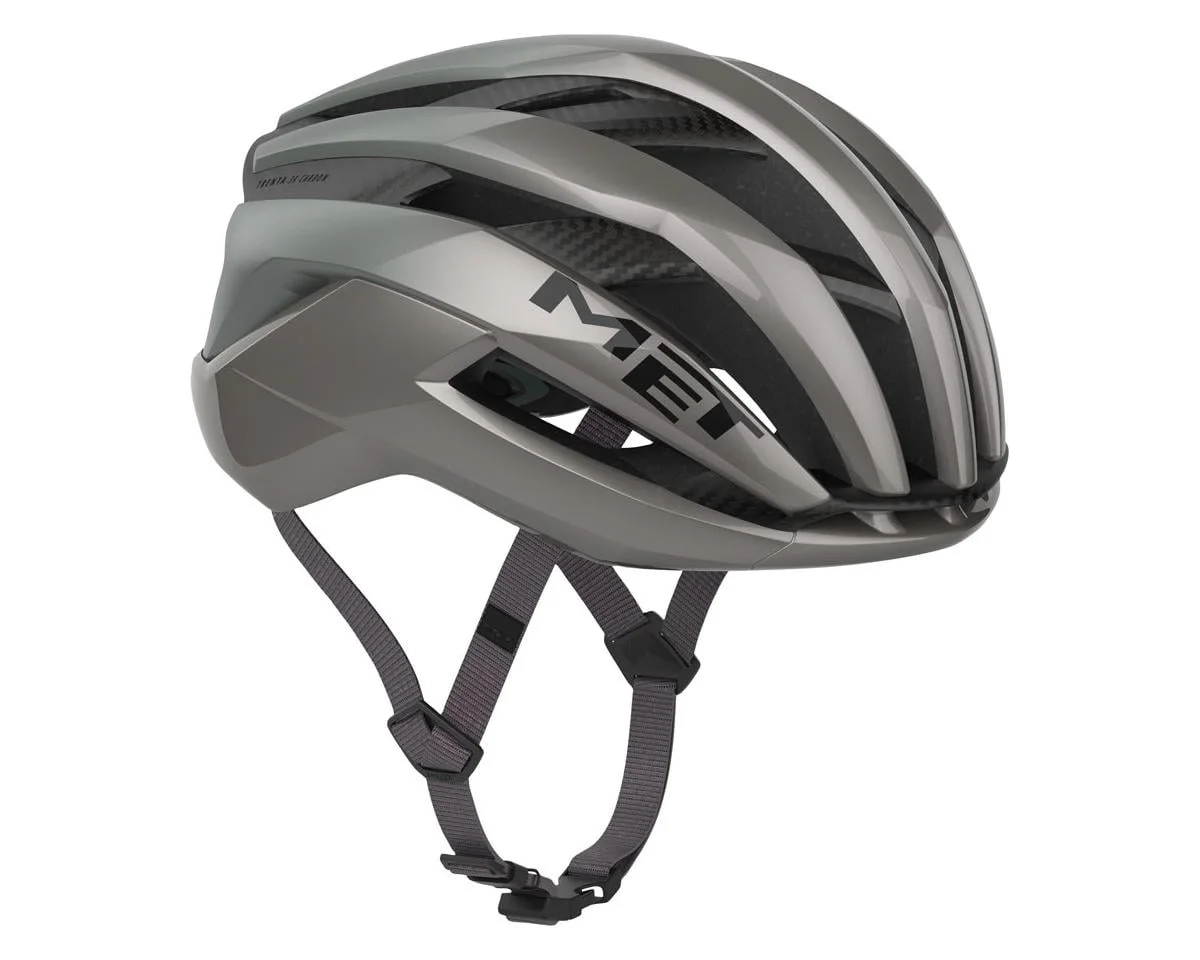Met Trenta 3K Carbon MIPS Road Helmet (Opal Grey) (S)